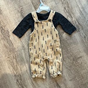Baby boy overall set